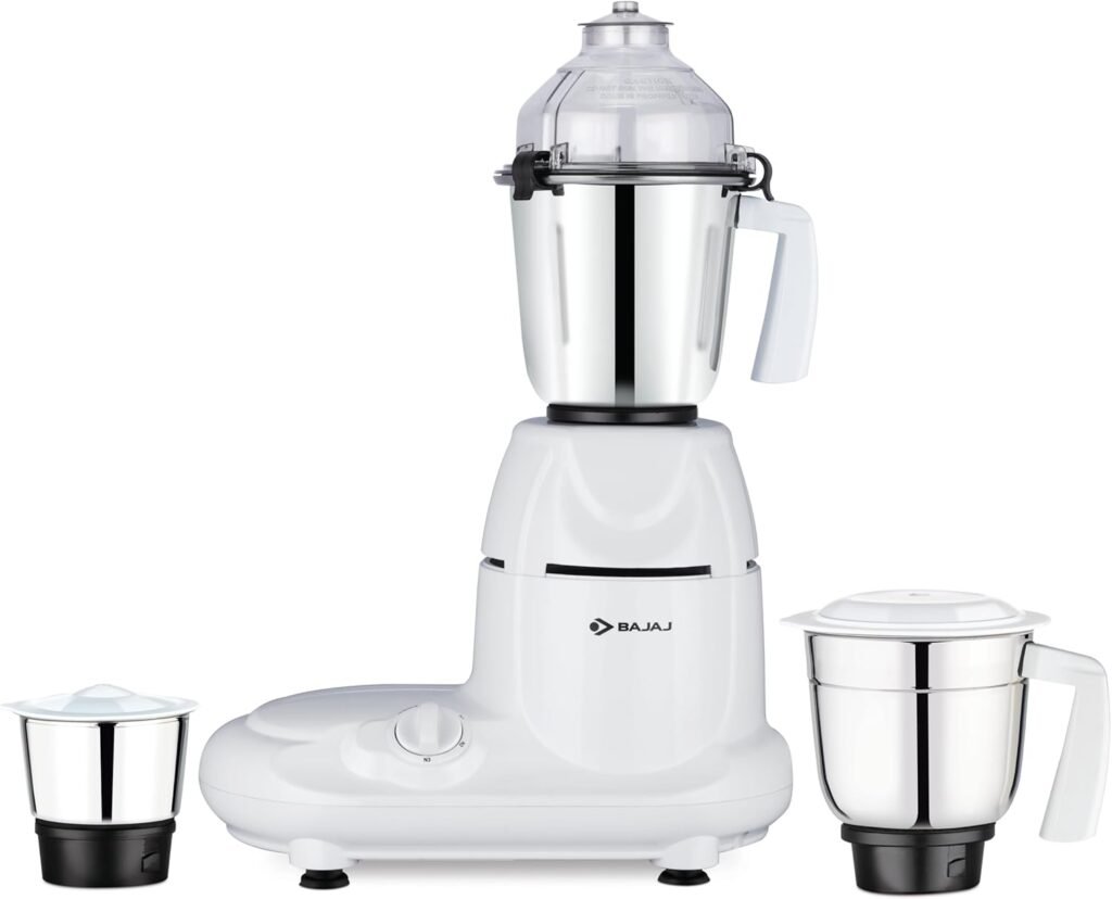 Frullatore Bajaj Twister da 750 Watt con 3 bicchieri - Potente e versatile per preparare deliziosi frullati e smoothie. Acquista ora!