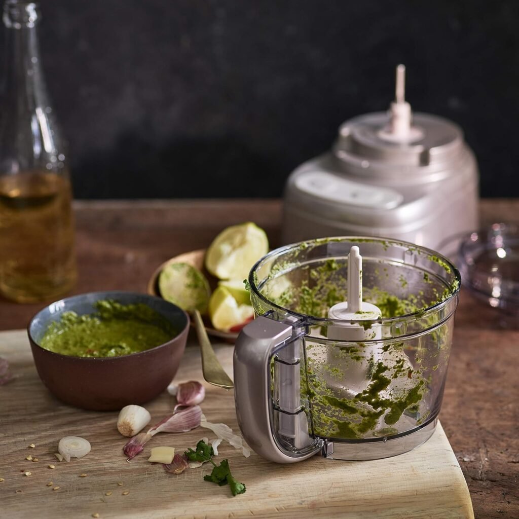 Cuisinart Style Collection Mini Prep Pro Mini Chopper e Processore Alimentare | Capacità di 900 ml | Perla Ghiacciata | ECH4SU