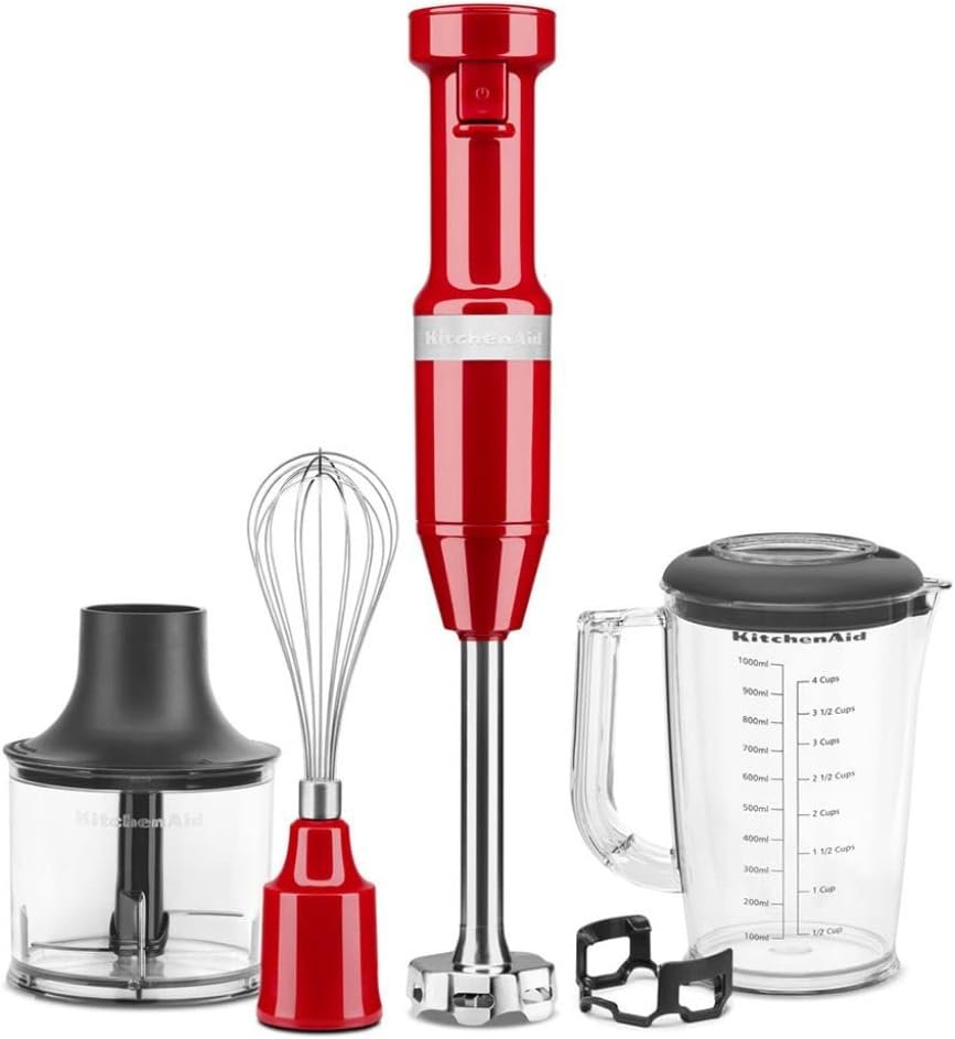 Frullatore ad Immersione KitchenAid 5KHBV83EER Rosso Imperiale