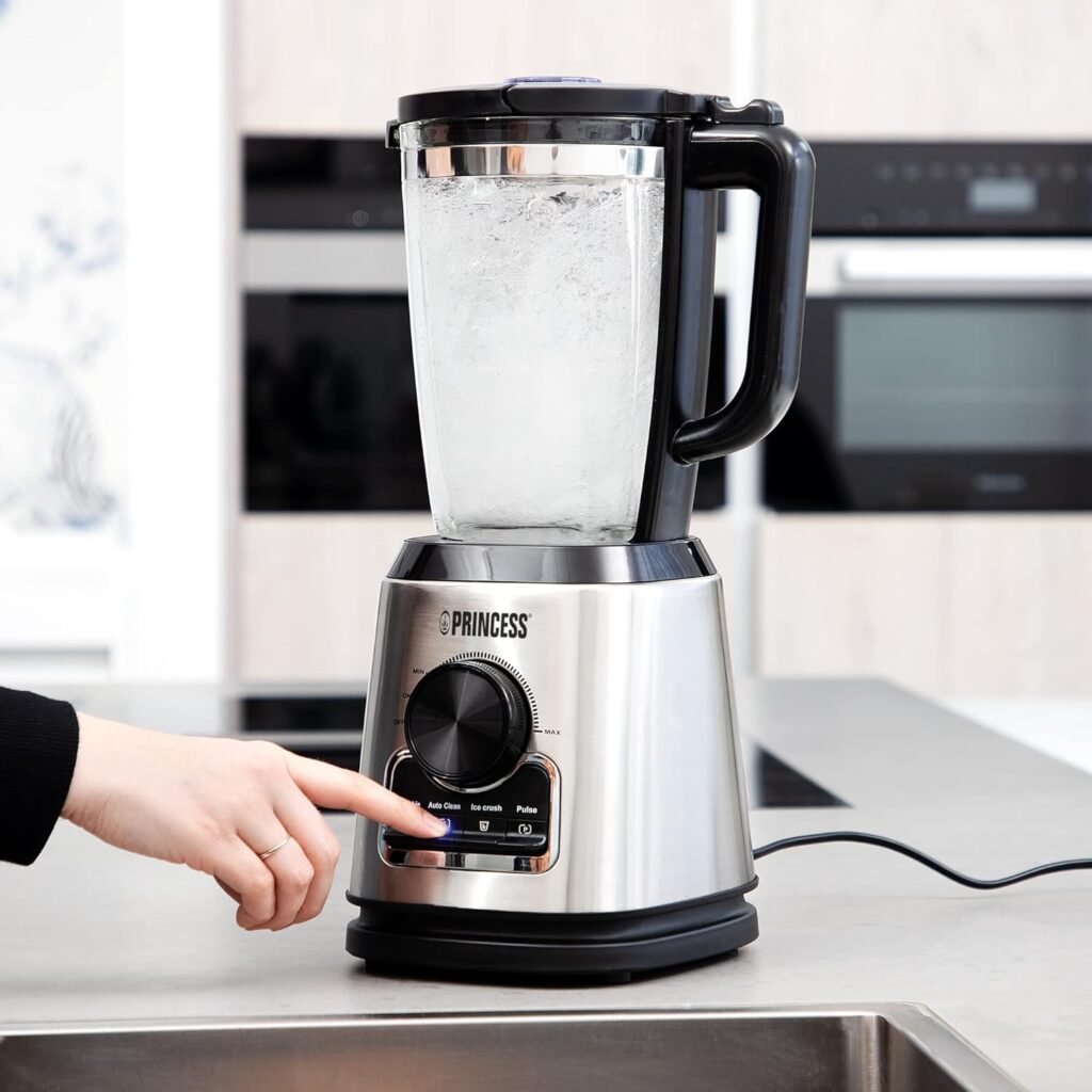 Frullatore Princess 212094 - 1400 W - 1,75 L - Funzione smoothie, frullato, ghiaccio tritato e autopulente