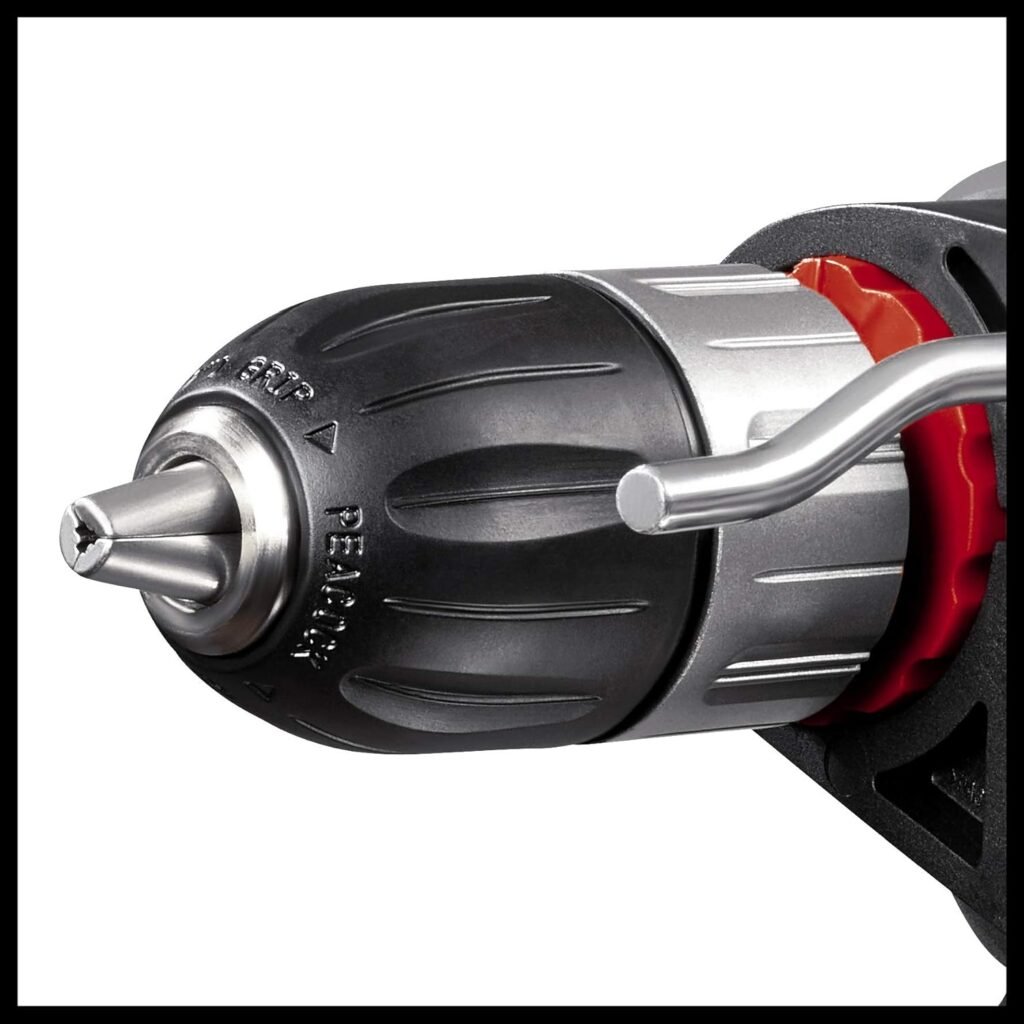 Set trapano a percussione Einhell TC-ID 1000 E Kit +64 - Trapano elettrico con regolazione giri, mandrino autoserrante da 13 mm e valigetta inclusa - Acquista ora!