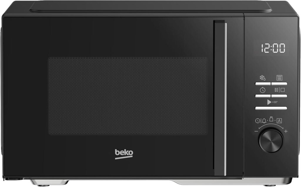 Forno a microonde con grill Beko MGF24310B - Nero - 24 litri - 900 W - Digitale - 8 Funzioni di cottura. Acquista ora e goditi la tua cucina al massimo!