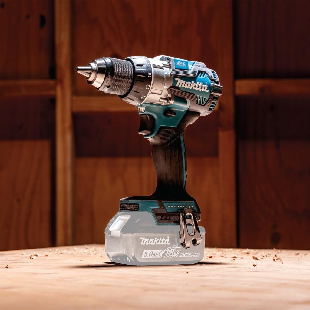 Trapano avvitatore Makita DDF489Z 18V Li-Ion LXT Brushless 13mm - Batterie e caricabatterie non inclusi. Acquista ora e risparmia sui tuoi progetti di bricolage!