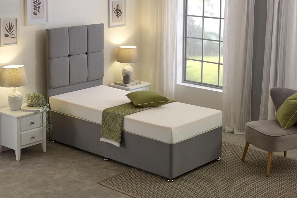 Materasso Starlight Beds - 80x200, memory foam bianco, sfoderabile. Acquista ora il tuo materasso di alta qualità per un sonno perfetto!