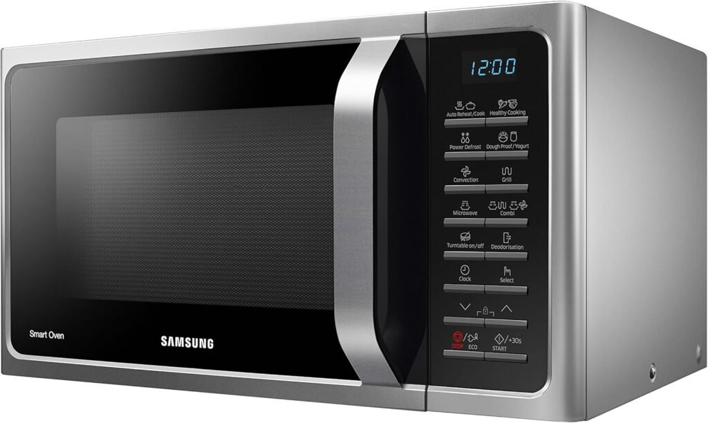 Forno a microonde Samsung MC28H5015CS da 28 L con cottura sana a vapore - Immagine del prodotto.