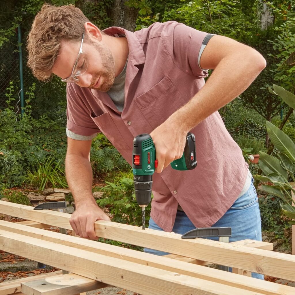 Bosch Trapano con percussione a batteria EasyImpact 18V-40 (1 batteria da 2,0 Ah, sistema 18 volt, in custodia per il trasporto) - Immagine del prodotto