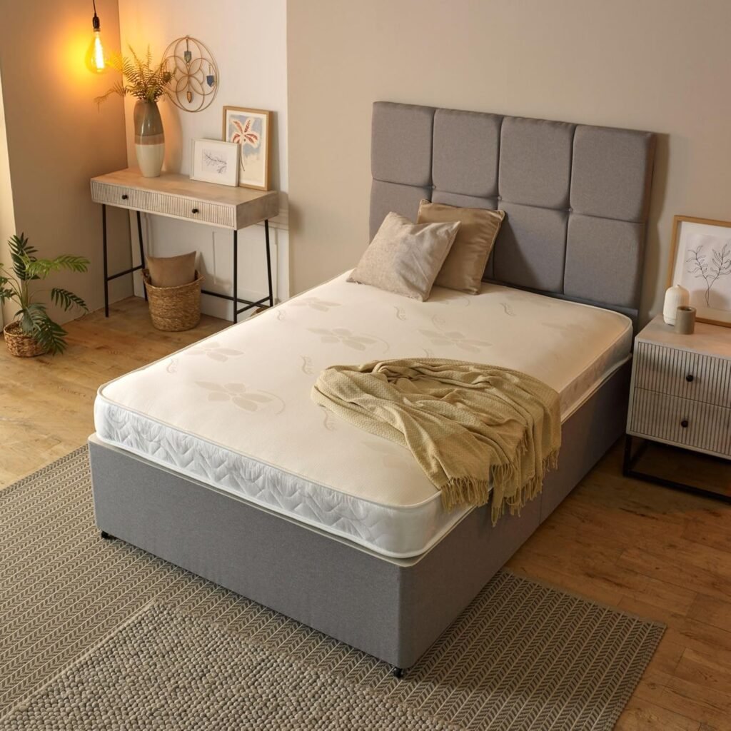 Materasso Singolo in Memory Foam Morbido Bianco 90x190 cm, 18 cm Profondità - Starlight Beds Materasso Singolo Senza Stress