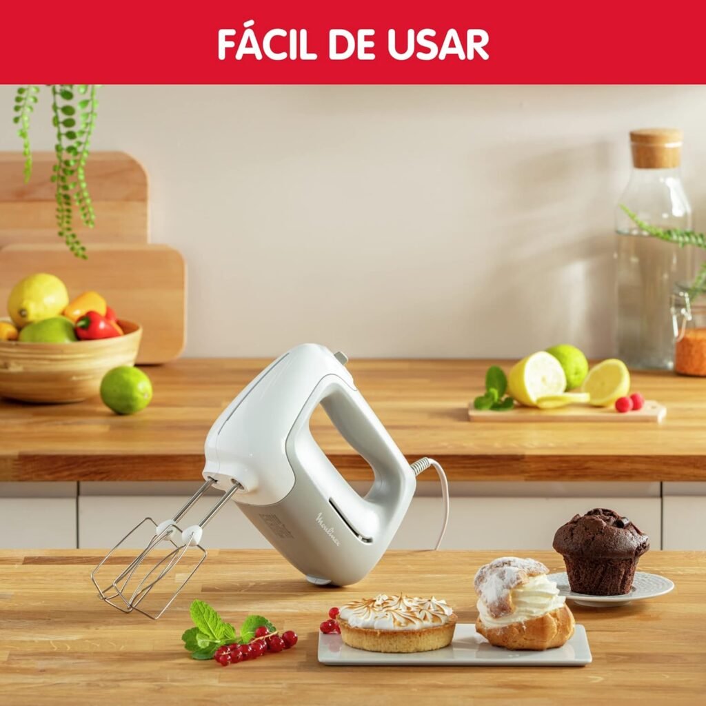 "Moulinex HM450 PrepMix Sbattitore Elettrico Potenza di 450 W Classe di Efficienza Energetica A"