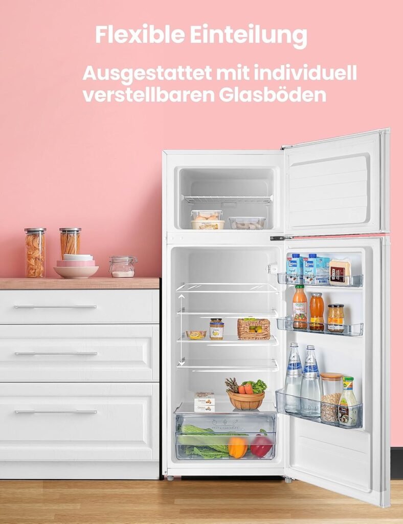 Frigorifero CONGELATORE SUPERIORE Bianco COMFEE RCT284WH2A con Luce LED - Classe energetica E