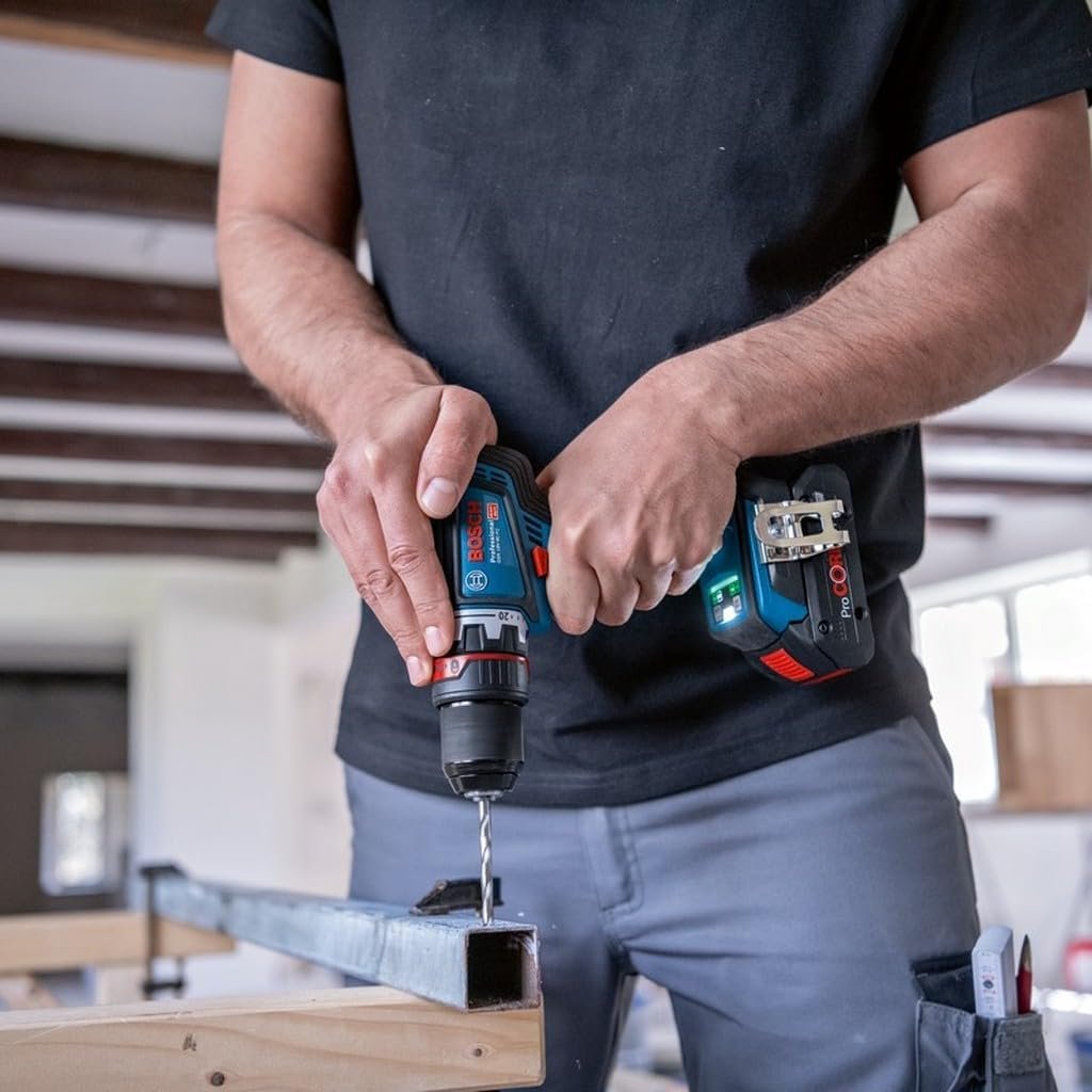 Avvitatore a Batteria Bosch Professional 18V Gsr 18V-90 Fc - Coppia Max 64 Nm, Motore Brushless, 2 Velocità. Include 2 Batterie Procore 4.0 Ah e Accessori in L-Boxx. Acquista Online!