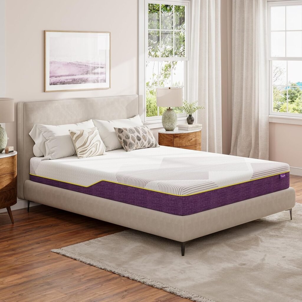 Materasso matrimoniale piccolo Vesgantti, 20 cm in gel memory foam - CertiPUR-US - Rigidità media - Comfort di raffreddamento - 120 x 190 x 20 cm.