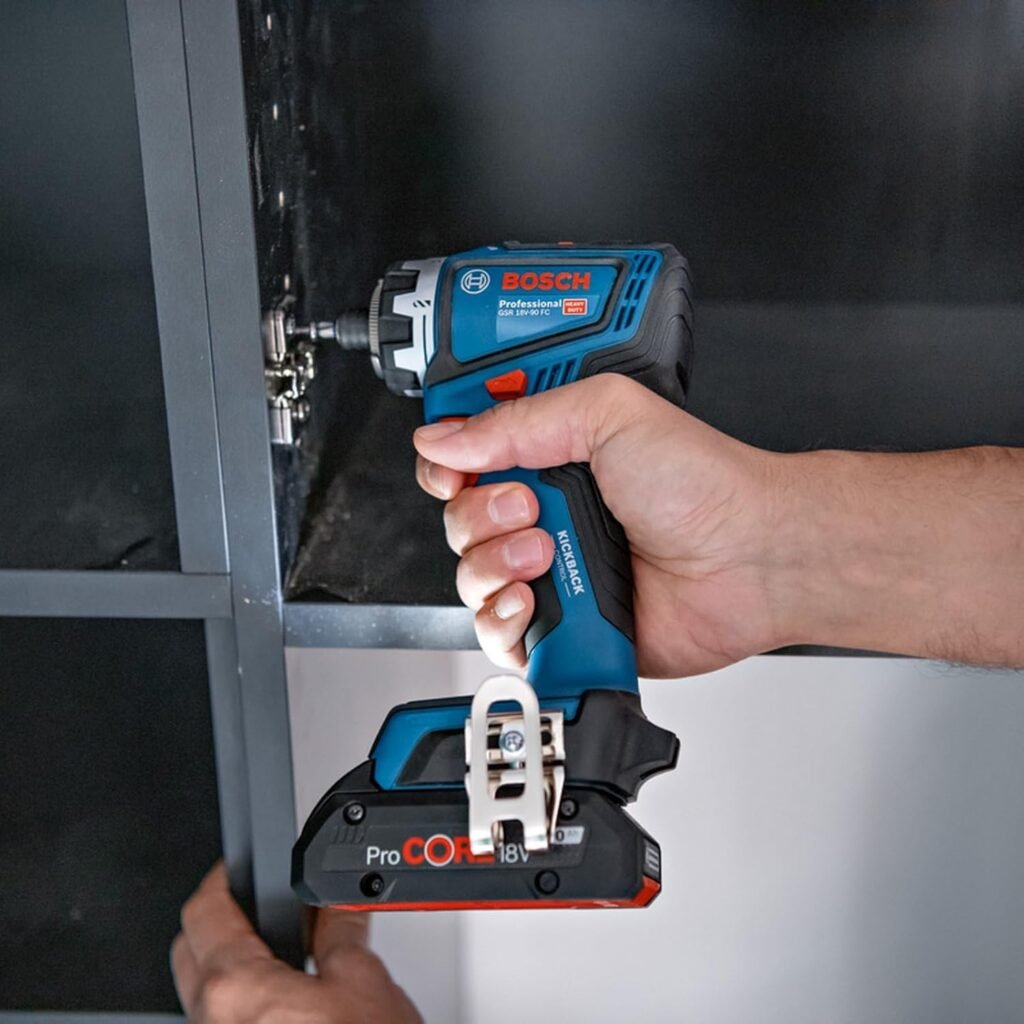 Trapano-avvitatore a batteria Bosch Professional 18V GSR 18V-90 FC con FlexiClick System