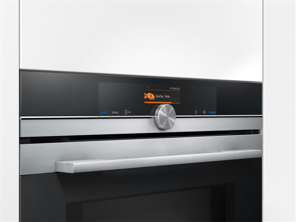 Siemens HM676G0S1 Microonde integrabile, 800 W, 67 Litri, Inossidabile, Acciaio Inox [Classe di efficienza energetica A] - Microonde Siemens HM676G0S1 con 800 W di potenza, capacità di 67 litri e design inossidabile. Efficiente Classe di efficienza energetica A.