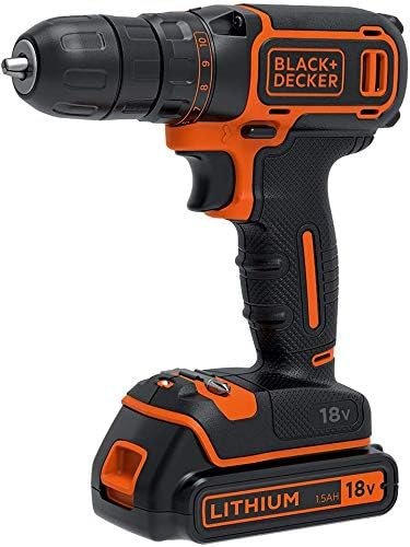 Trapano a percussione elettrico senza fili Black&Decker 18V - Mandrino autoserrante