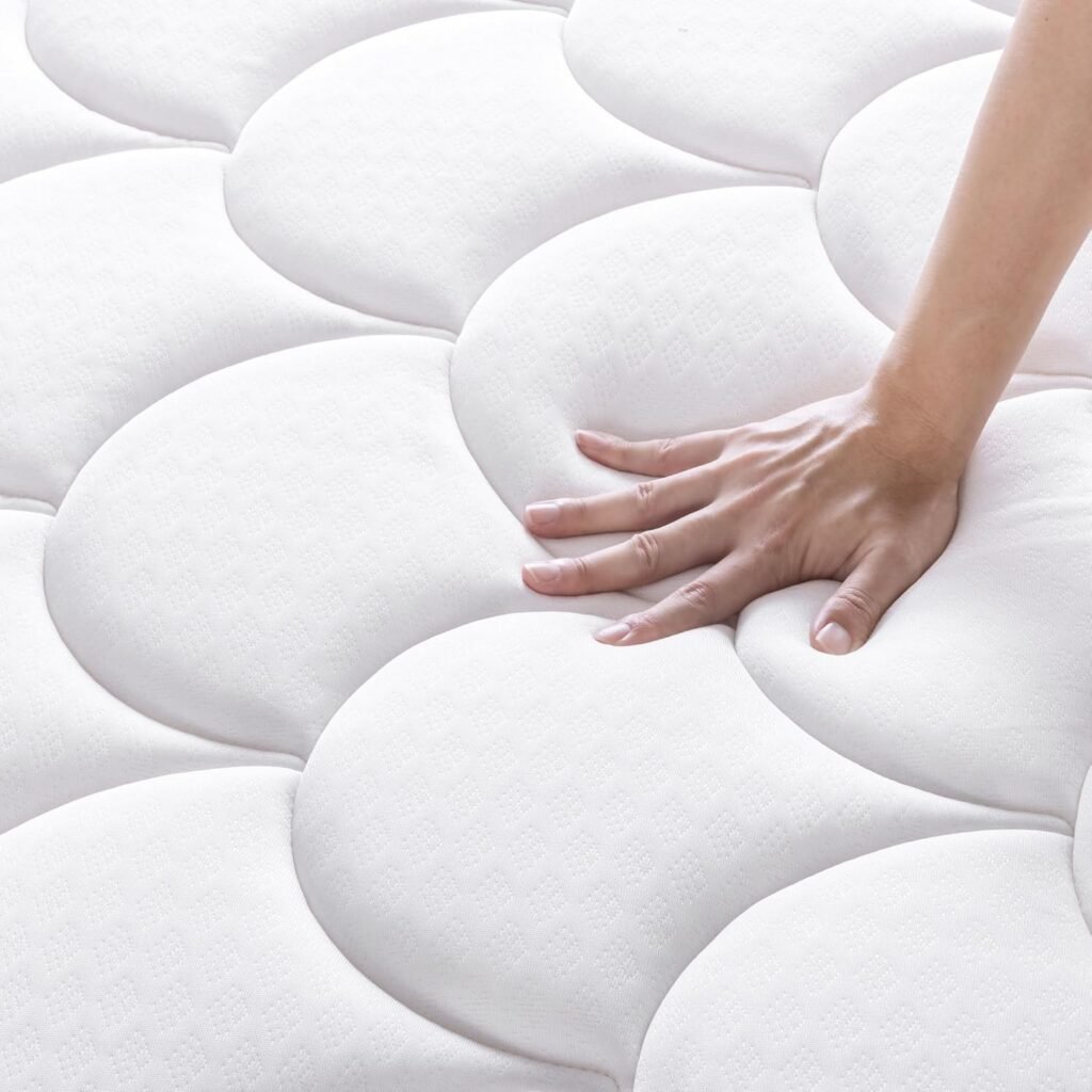 ZINUS Materasso matrimoniale 135 x 190 cm Memory Foam e Molle - Rigidità Media - Materasso Ortopedico - 20 cm di Altezza - Supporto per il Corpo - Materasso Ibrido Delicato sulla Pelle