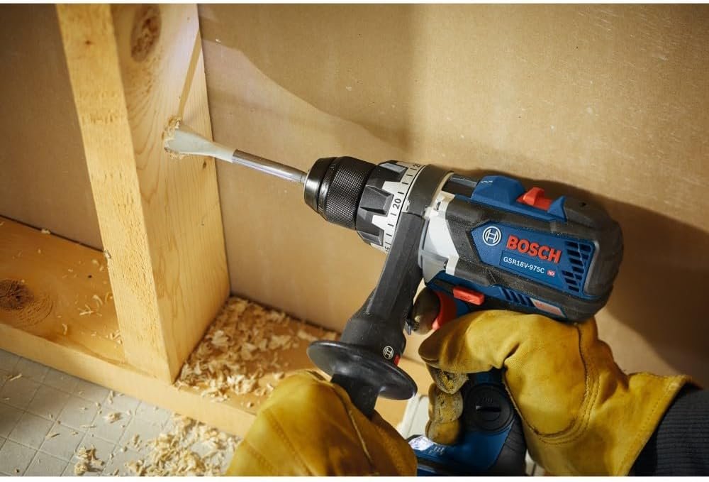 Trapano/Automatico BOSCH GSR18V-975CN 18V Brushless Connected-Ready 1/2 In. (strumento nudo) - Acquista ora per un lavoro preciso e senza intoppi!