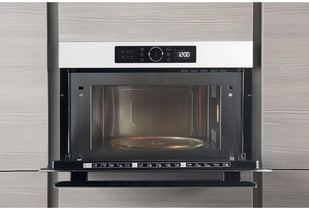 Forno a microonde Whirlpool AMW 730 WH Incasso 31L 1000W Bianco [Classe di efficienza energetica A]