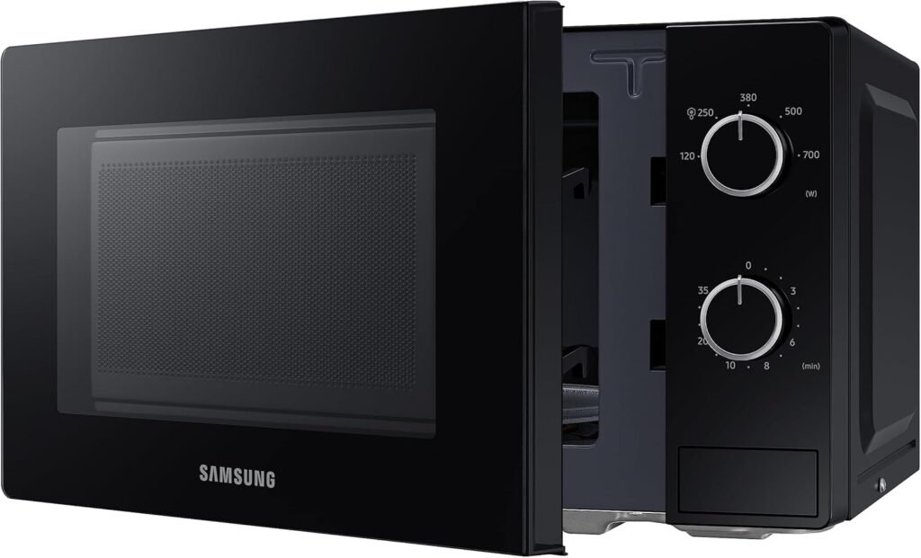 Forno a microonde Samsung MS20A3010AL/EG nero, 20 litri, 5 livelli di potenza (MS20A3010AL/EG)