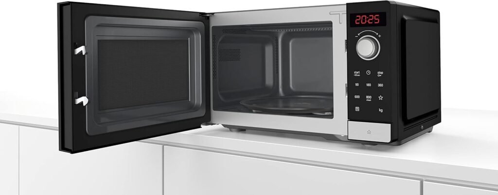 Forno a microonde singolo indipendente BOSCH - FFL023MS2 - Pulizia tramite idrolisi - Nero [Classe di efficienza energetica B] - Acquista ora!