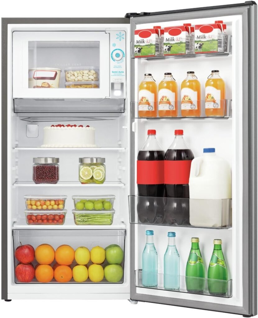 Frigorifero Monoporta Hisense Statico Capacità 151 Litri Argento - RR198D4ADE