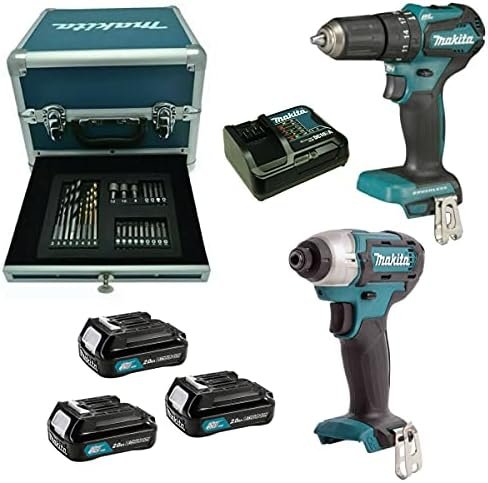 Kit Trapano E Avvitatore Makita CLX228SAX2 12V 3x2,0Ah - Valigia Accessori