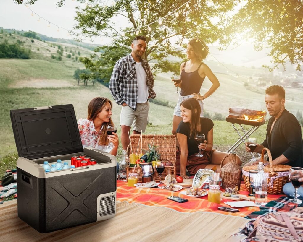 Frigorifero e Congelatore Portatile a Compressore Basso Consumo BRUNNER 0826052N - Polarys Freeze Sz 30. Temperatura da -20℃ a 20℃. Frigo-Congelatore per Auto 12/24V DC, 100/240V AC. Classe di efficienza energetica A++.