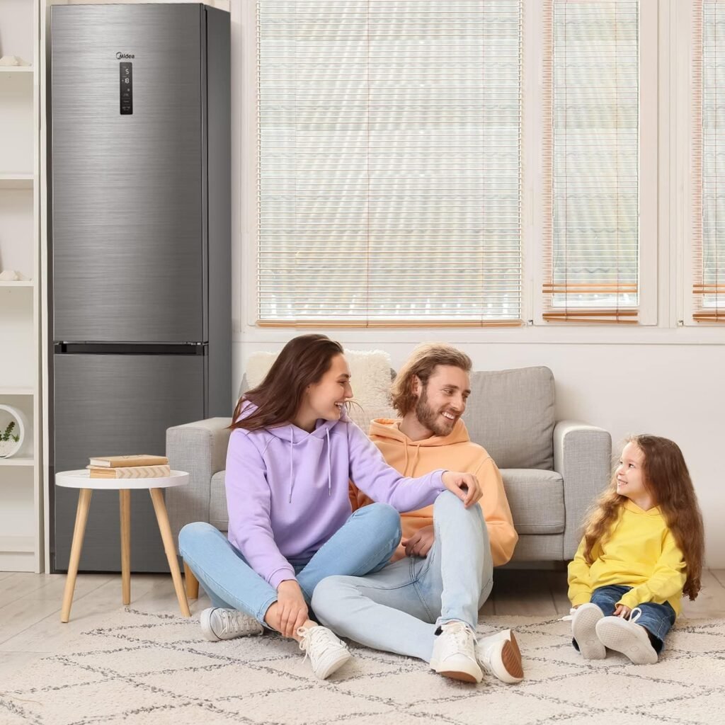 Frigorifero Midea MDRB521MGA46O: Con Inverter Compressore, Super Silenzioso a soli 29dB e Classe di efficienza energetica A. Alta qualità e design moderno per cucine di ogni stile.